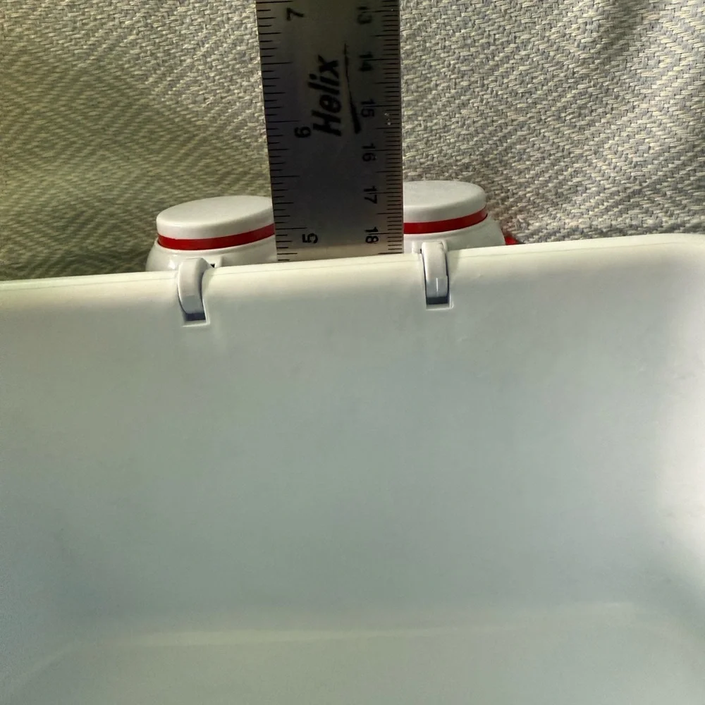 Magic White Shower Basket